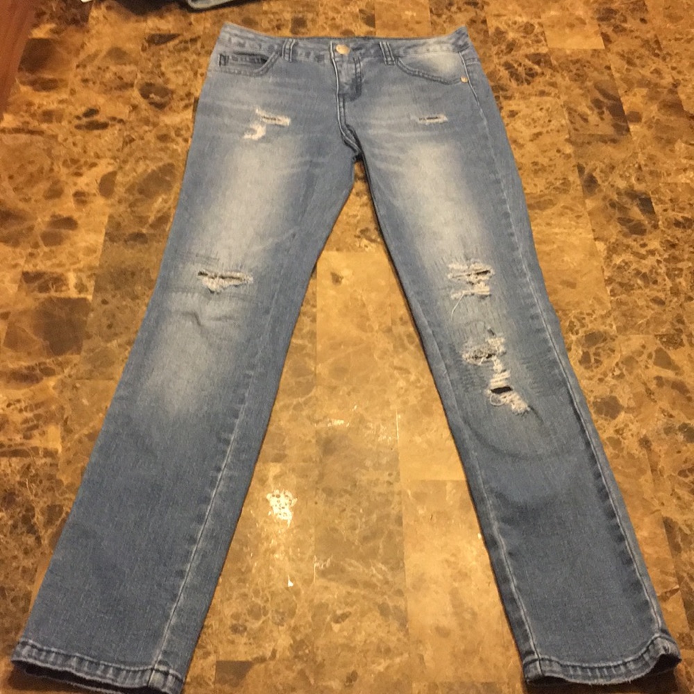 Girls justice jeans size 10